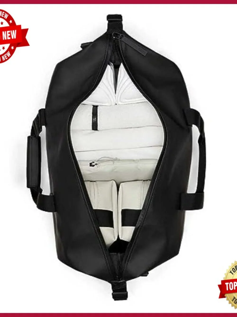Waterproof Travel Duffel Bag with Adjustable Strap, 36L Capacity